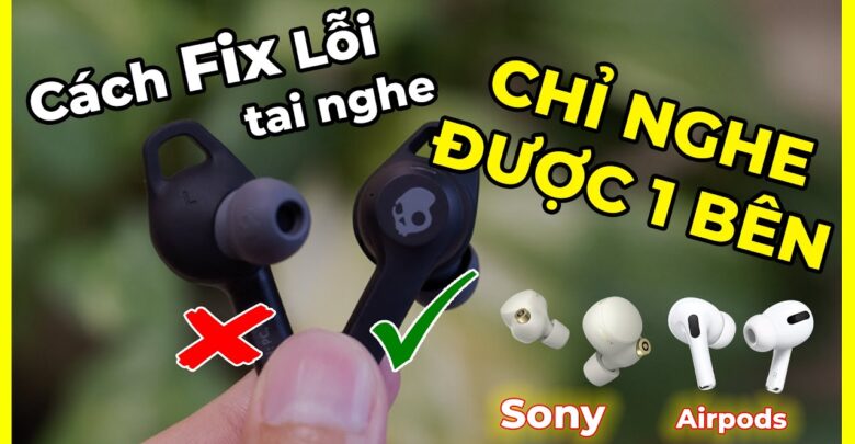 vi sao tai nghe bluetooth chi nghe duoc mot ben